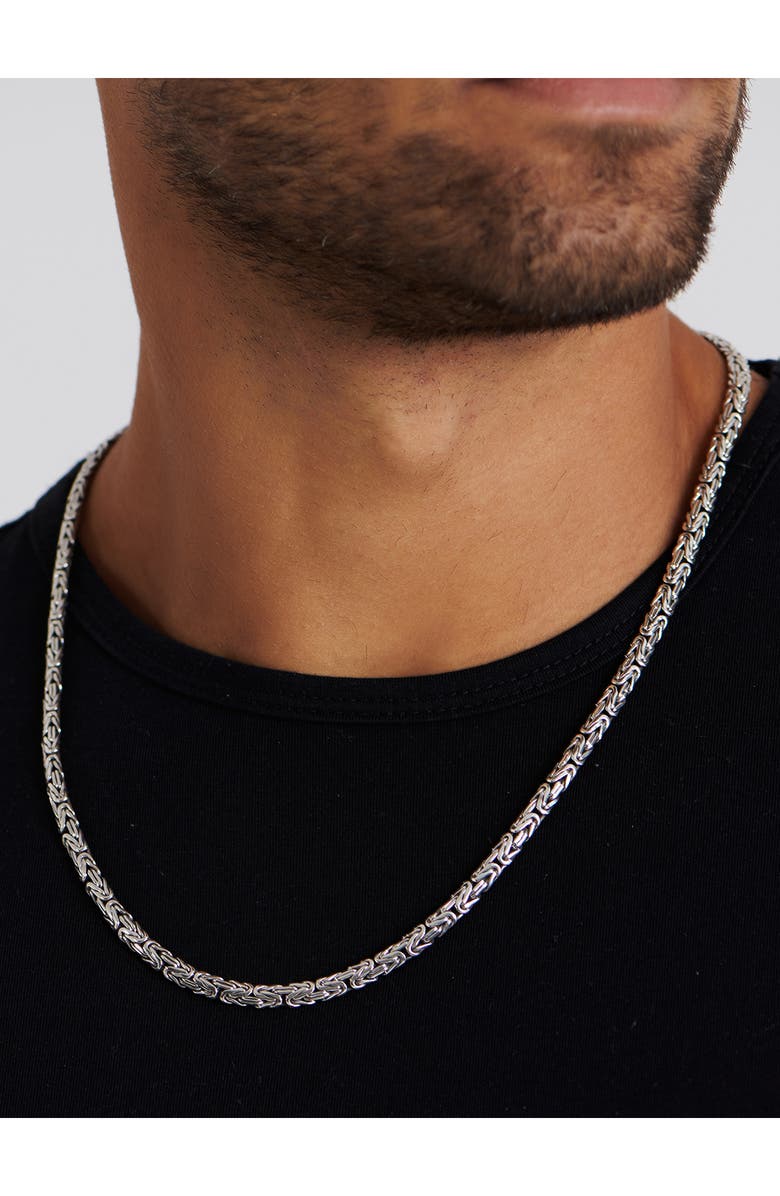 DEVATA Sterling Silver Chain Necklace, Alternate, color,