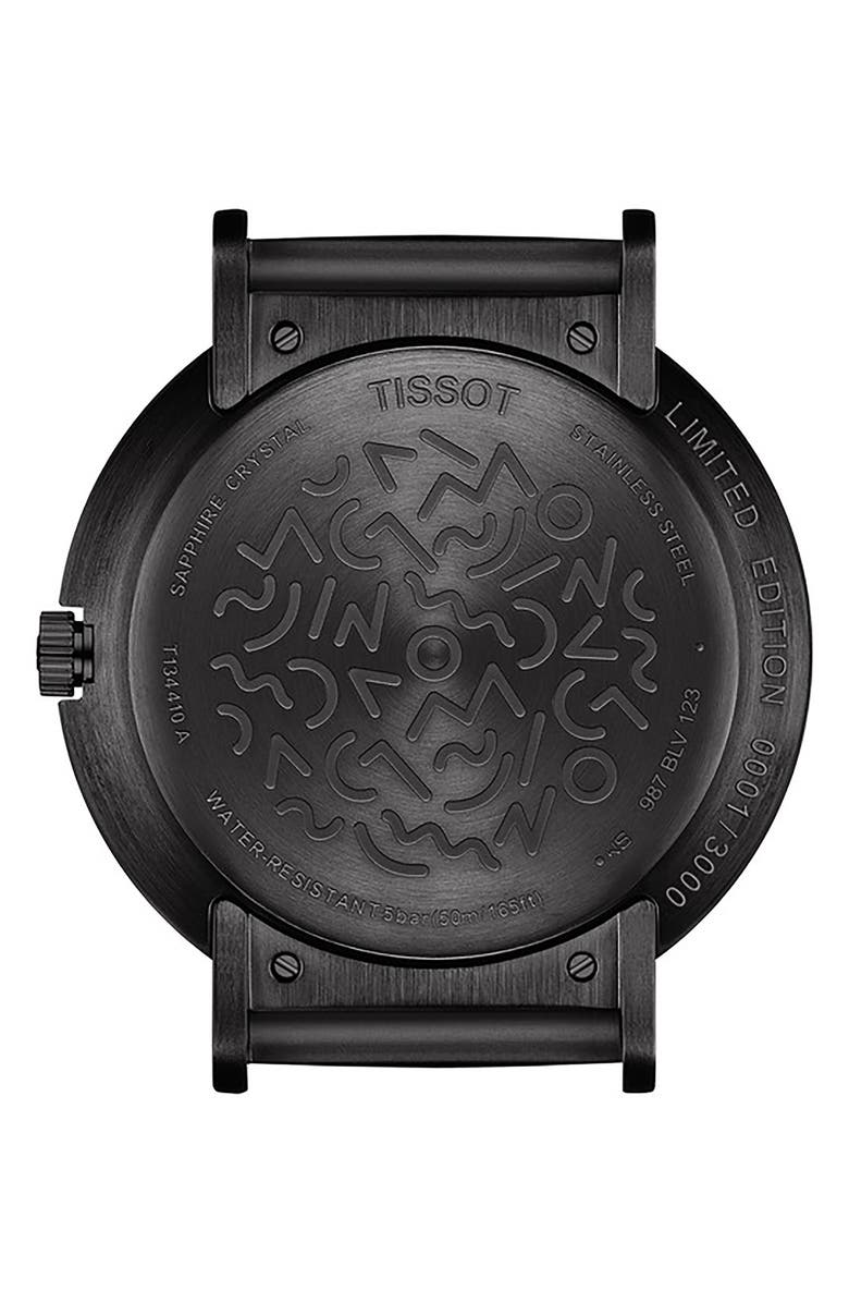 Tissot Heritage Memphis Leather Strap Watch & Strap Set, 41mm, Alternate, color,