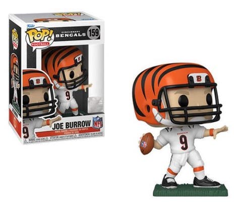 Joe Burrow (Cincinnati Bengals) NFL Funko Pop! Series 8
