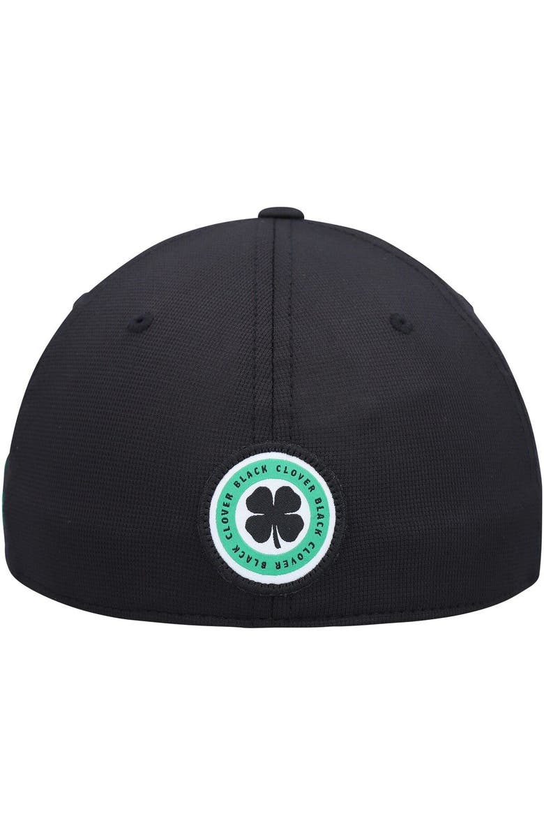 Black Clover Men's Black North Dakota Spirit Flex Hat, Alternate, color, Black