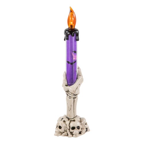 Northlight Led Skeleton Hand Halloween Candles In Multi
