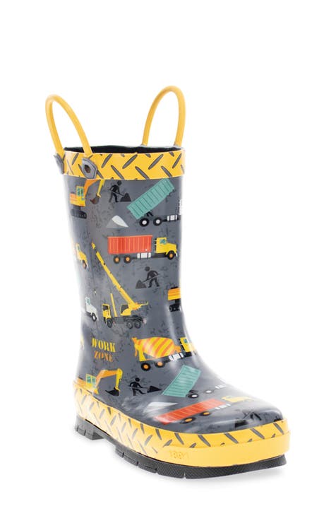 Kids' Work Zone Waterproof Rain Boot (Toddler, Little Kid & Big Kid)