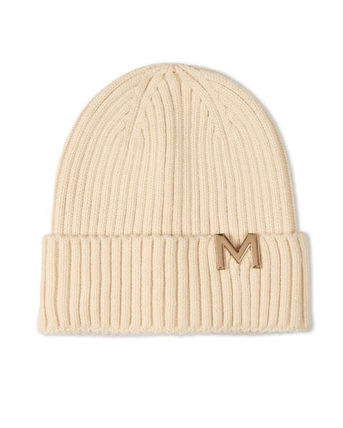 Ribbed Metal M Cut-Out Beanie (Toddler, Little Kid 
Big Kid)