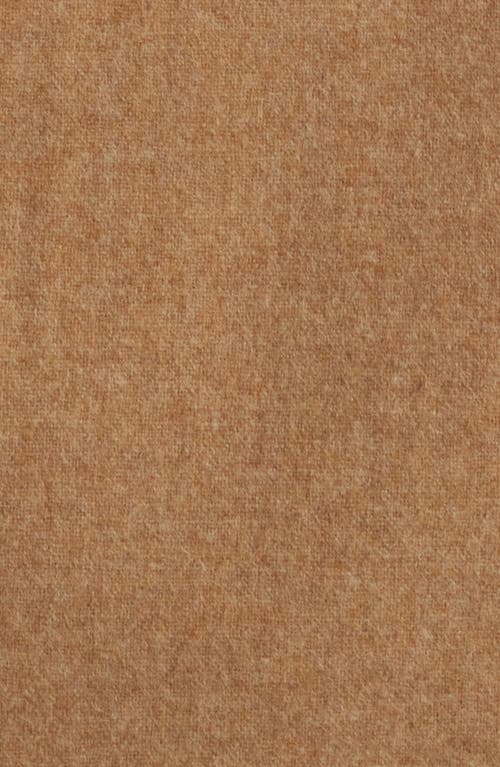 Pendleton Board Wool Flannel Button-up Shirt In Brown