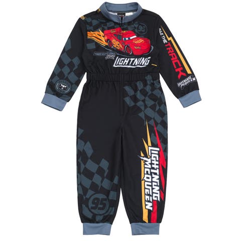 Cars Lightning McQueen Cosplay One Piece Coverall