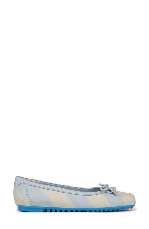 Franco Sarto Imara Square Toe Ballet Flat In Blue