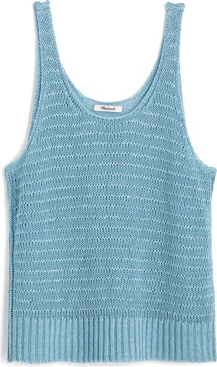Madewell Linen Sweater Tank Top | Nordstrom