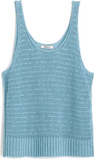 Madewell Linen Sweater Tank Top