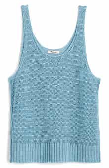 Madewell Linen Sweater Tank Top