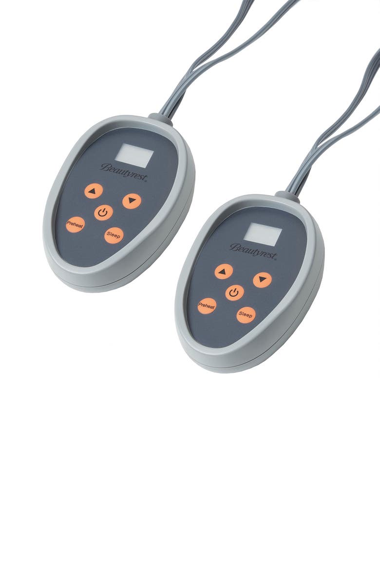 BEAUTYREST Electric Micro Fleece Heated Blanket, Alternate, color, Blue