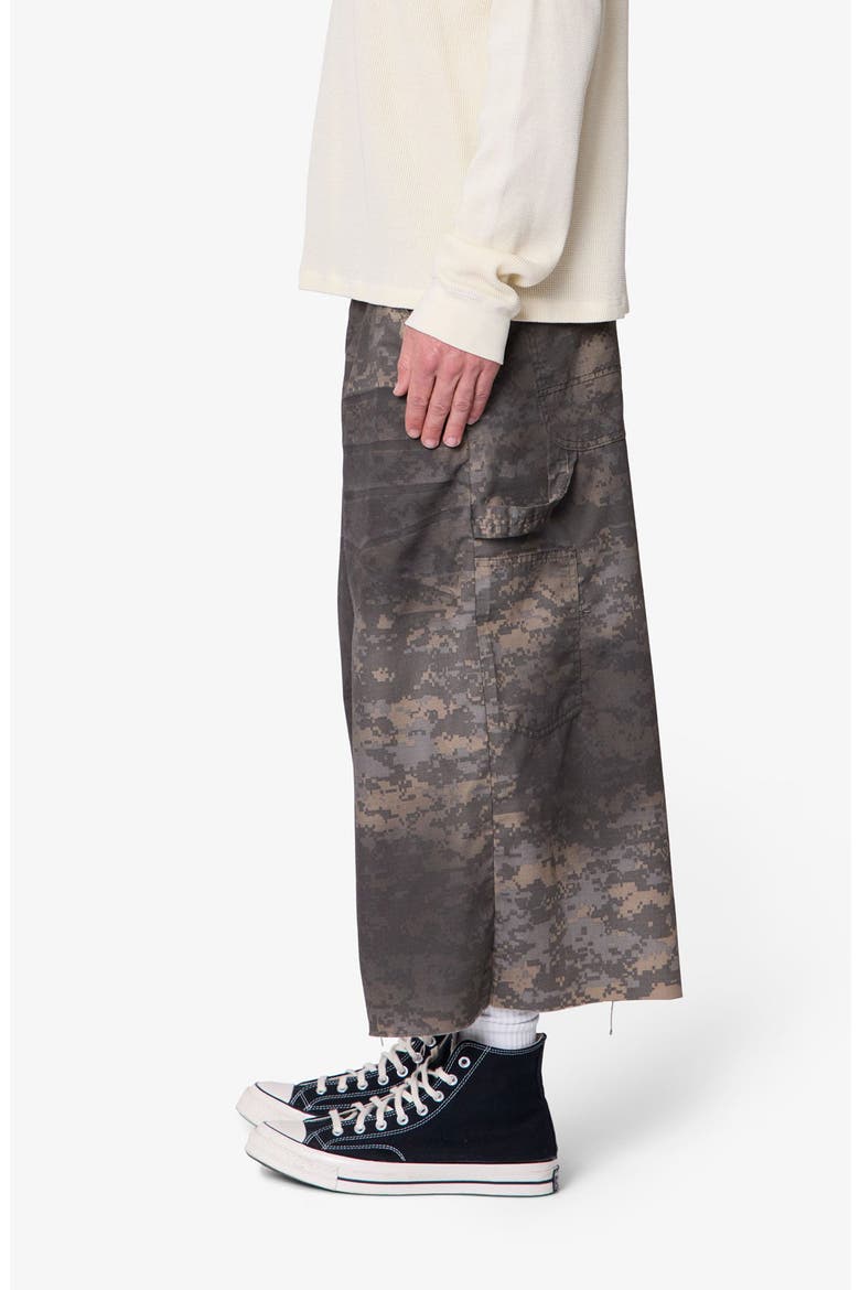 Extra Long Overdyed Digi Camo Cargo Shorts, Alternate, color, DIGI CAMO