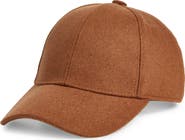 Nordstrom Wool Blend Adjustable Baseball Cap