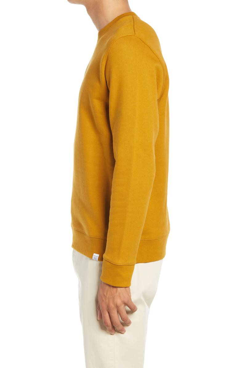 Norse Projects Vagn Crewneck Cotton Sweatshirt, Alternate, color, 