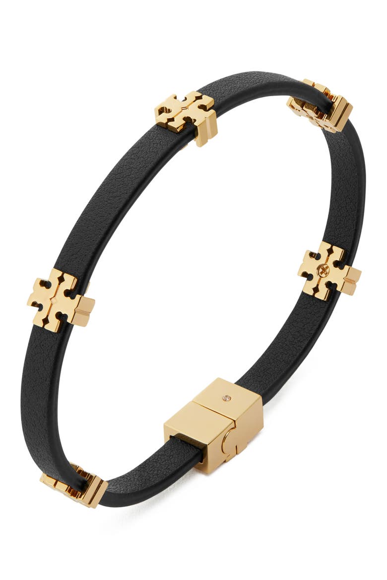 Icon Bio Bracelet, Alternate, color, TORY GOLD / BLACK