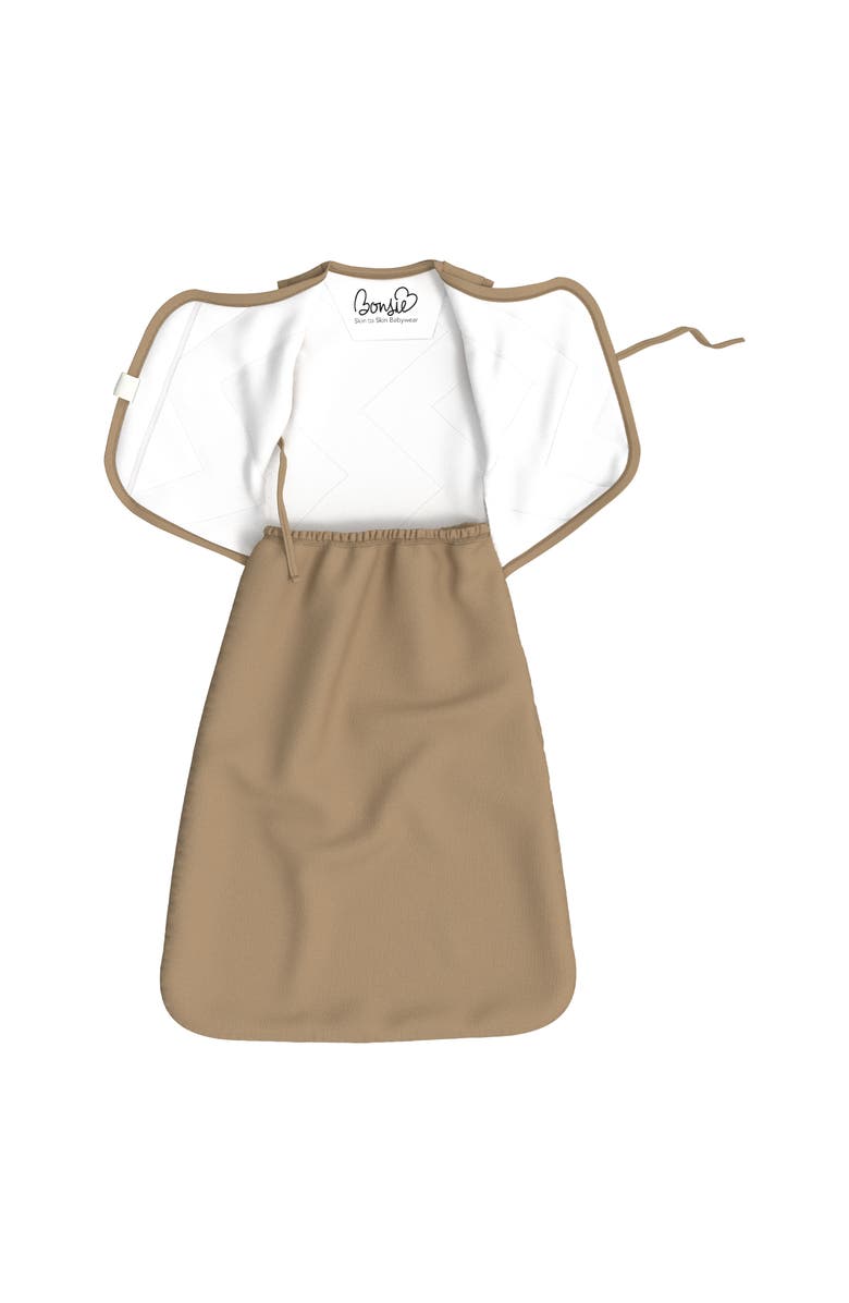 Bonsie Baby Skin to Skin Girl or Boy, Cuddle Sack, Alternate, color, Mocha