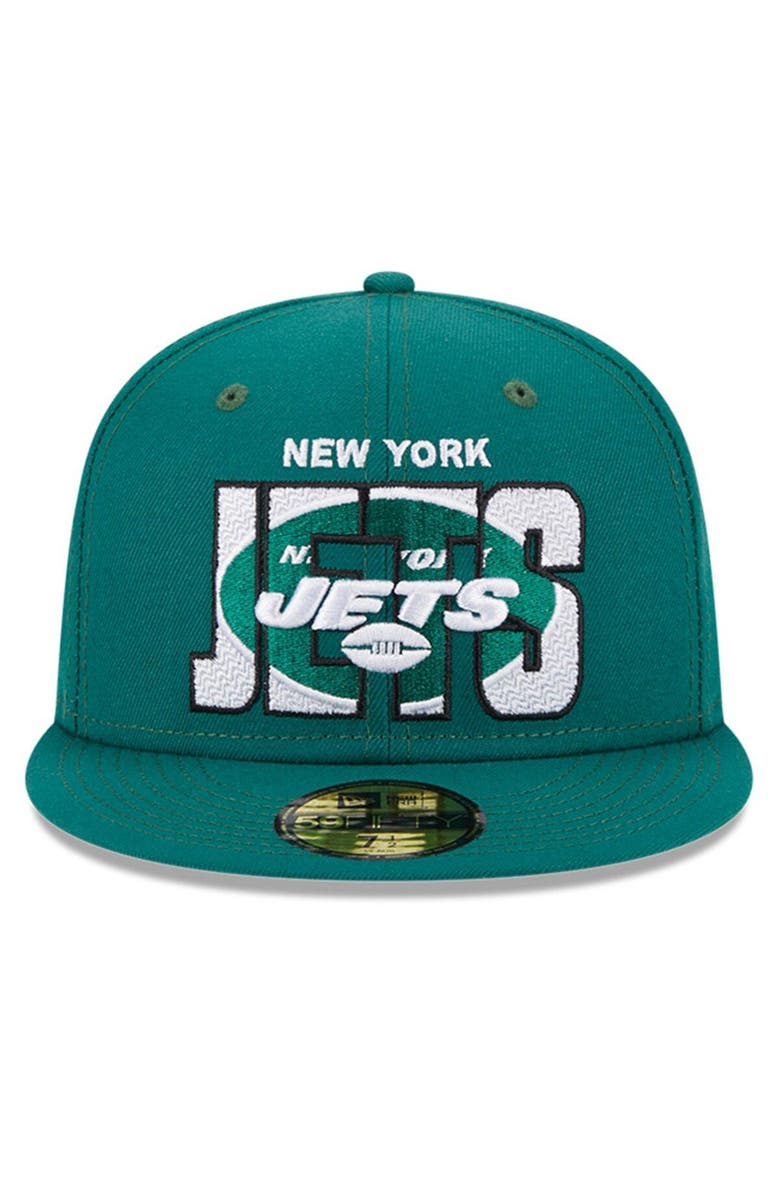 New Era Men's New Era Gotham Green New York Jets 2023 NFL Draft 59FIFTY Fitted Hat, Alternate, color,