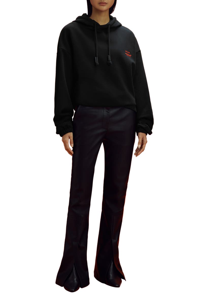 Reiss x McLaren Formula 1 Team Collection Jools Cotton Graphic Hoodie, Alternate, color, 