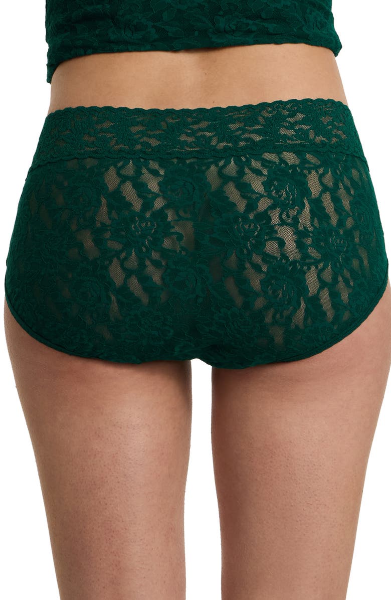 Hanky Panky French Briefs, Alternate, color, Spruce Green