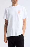 Casablanca Classic Fit Hermons Mirage Organic Cotton Graphic T-Shirt