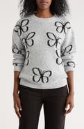 Bobeau Butterfly Sweater