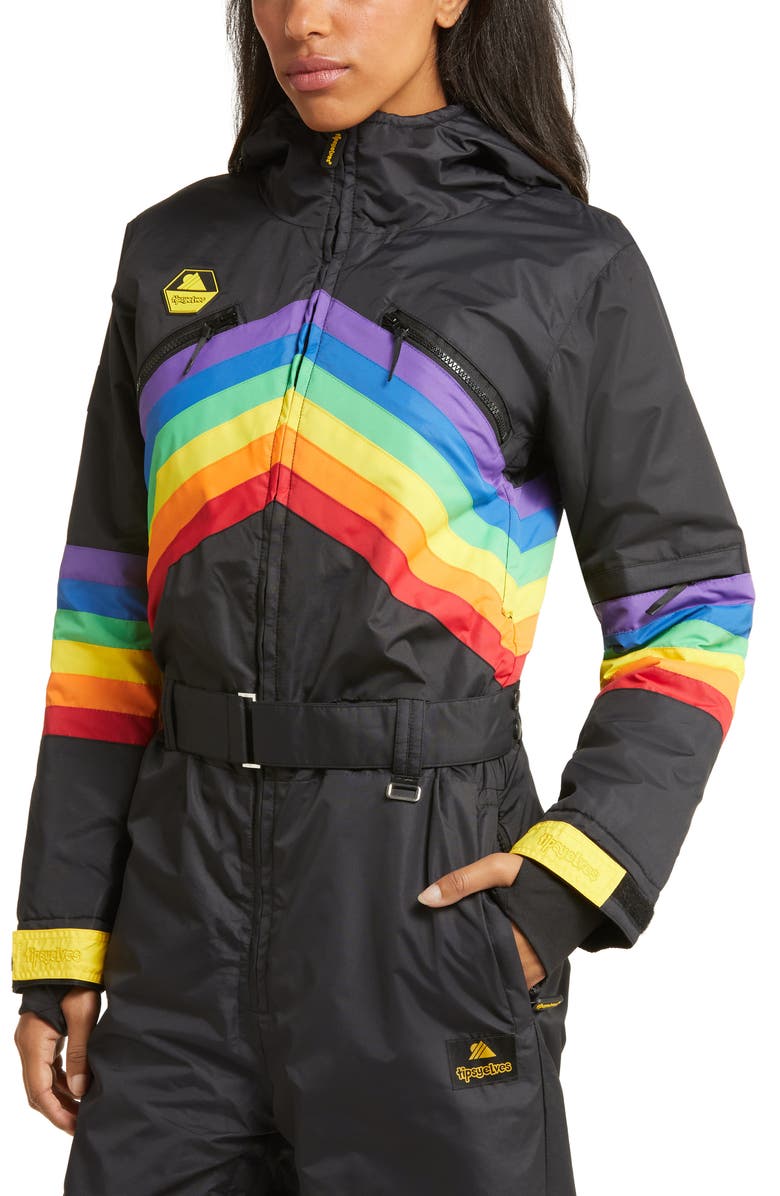 TIPSY ELVES Midnight Shredder Waterproof Snowsuit, Alternate, color, 