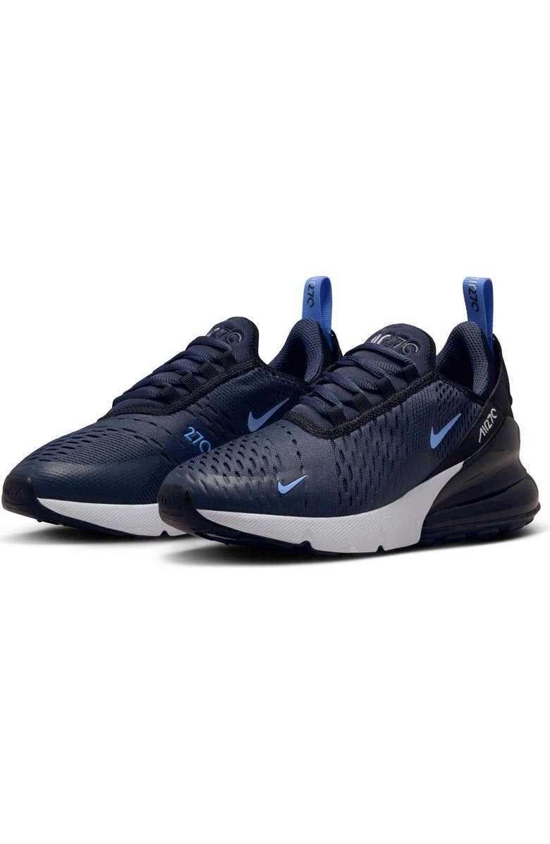 Nike Kids' Air Max 270 Sneaker, Main, color, Thunder Blue/ Black/ Royal