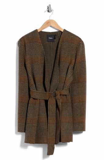 Plaid Wool & Cashmere Jacket