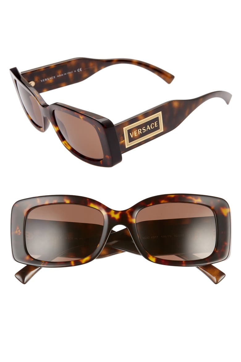 52mm Sunglasses, Main, color, HAVANA
