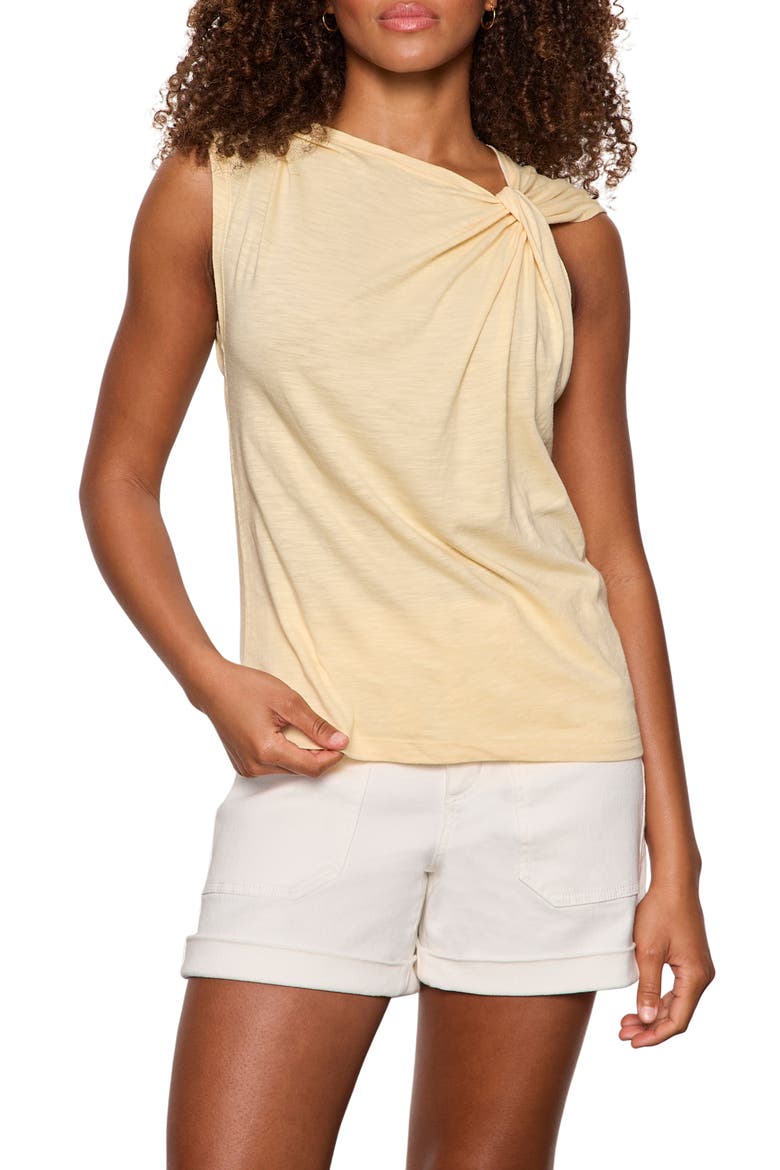 So Twisted Asymmetric Top, Main, color, BANANA YELLOW