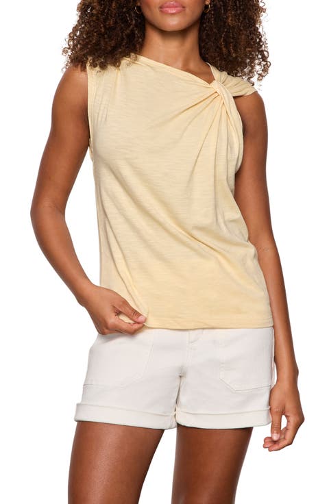 So Twisted Asymmetric Top (Regular & Petite)