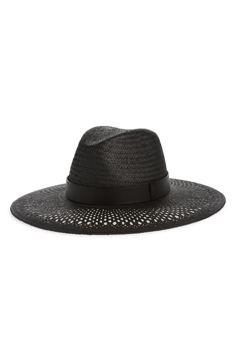 Max Mara Sidney Straw Fedora, Main, color,