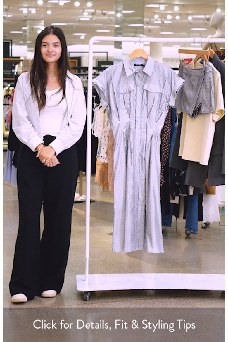 70s Stripe Cotton Broadcloth Shirtdress video