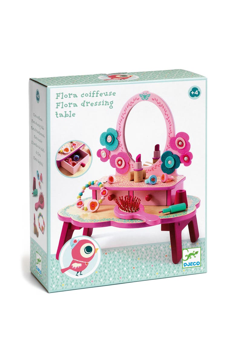 Djeco Flora Dressing Table Playset, Alternate, color, Multi