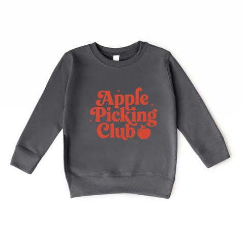 Apple Picking Club Stars Toddler Graphic Sweatshirt