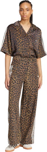 adidas Originals Leopard Print Loose Pants | Nordstrom