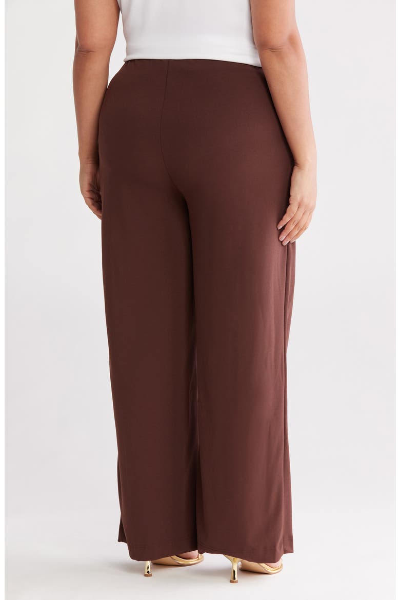 Galaxy Wide Leg Pants, Alternate, color, CHICORY COFFEE