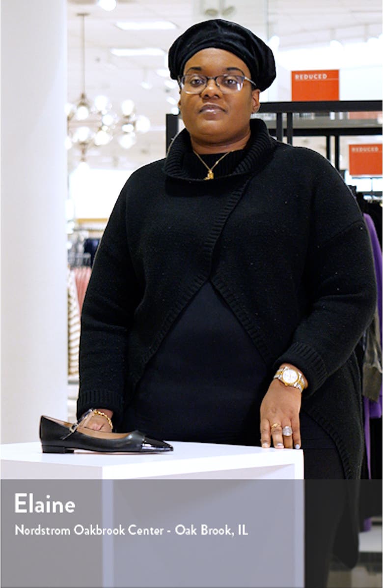 Monty Pointed Cap Toe Mary Jane Flat, sales video thumbnail