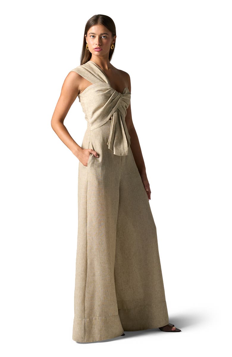 JBQ Eden Jumpsuit, Alternate, color, Parchment