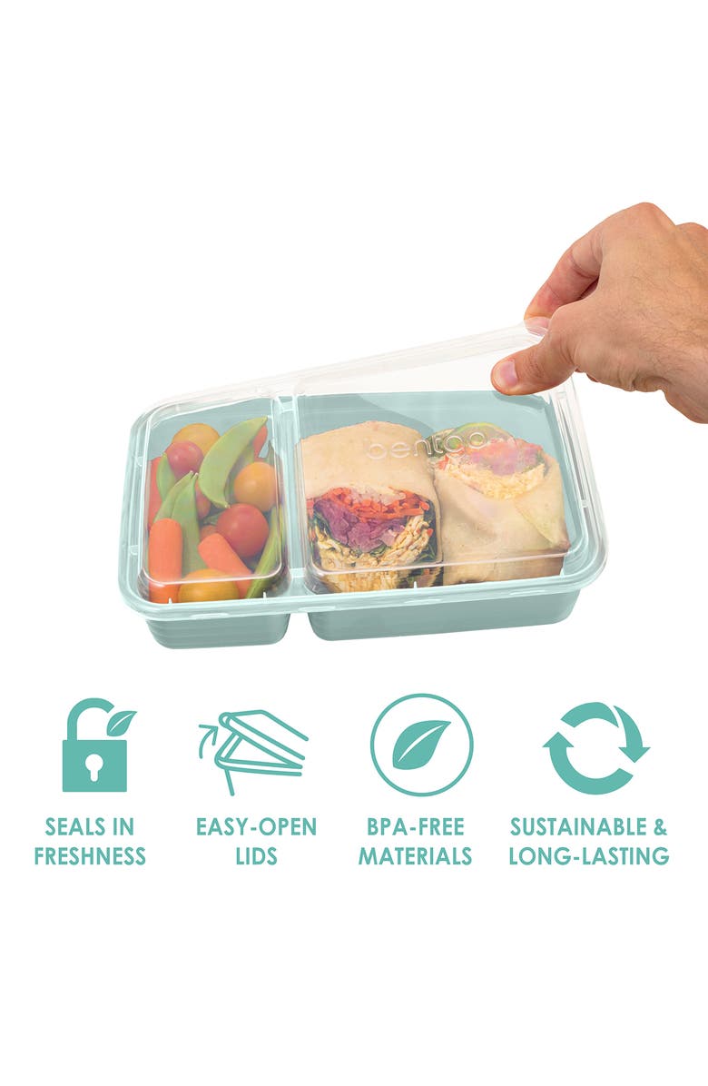 BENTGO 20-Piece Meal Prep Set, Alternate, color, Sky