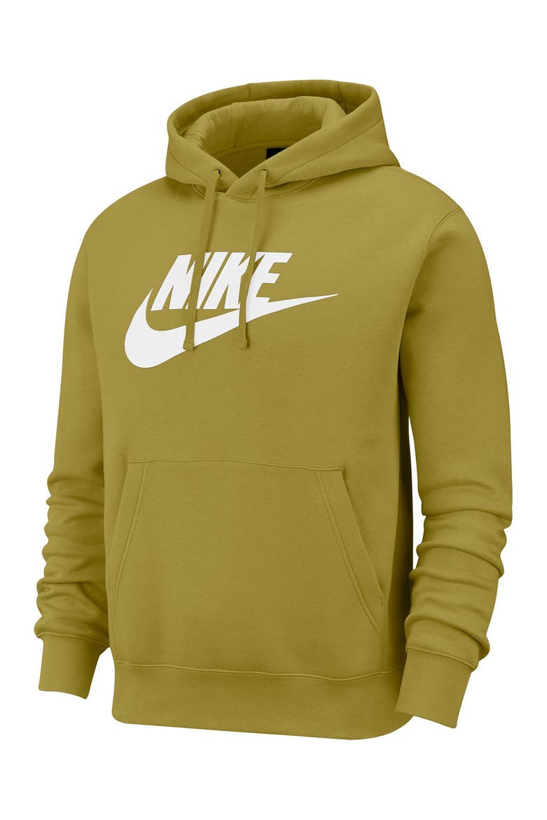 Sportswear Club Fleece Logo Hoodie, Main, color, TENT/TENT