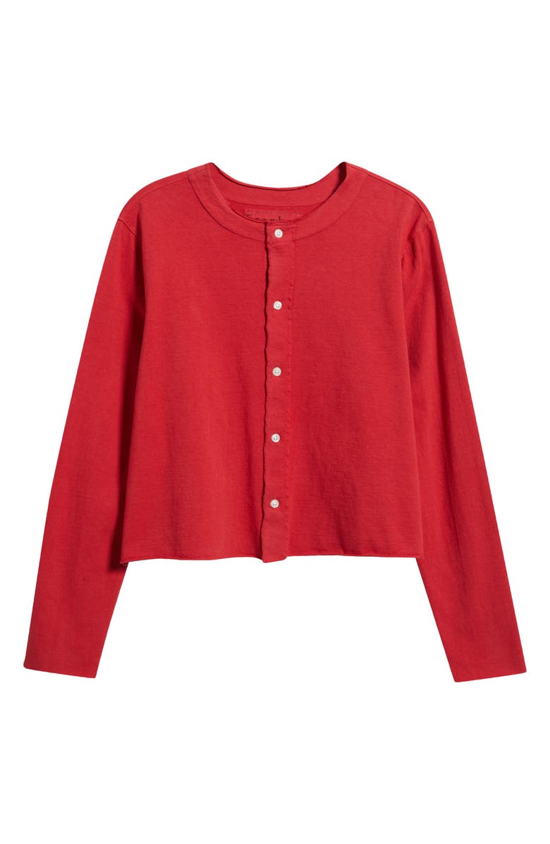 Frank & Eileen Jackie Cardigan, Alternate, color, Cherry
