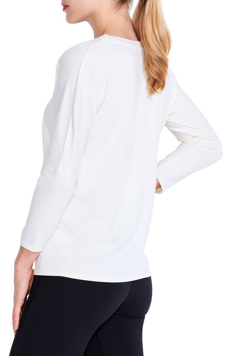 NZ ACTIVE by NIC+ZOE Brushed Flow Dolman Sleeve Top, Alternate, color, 