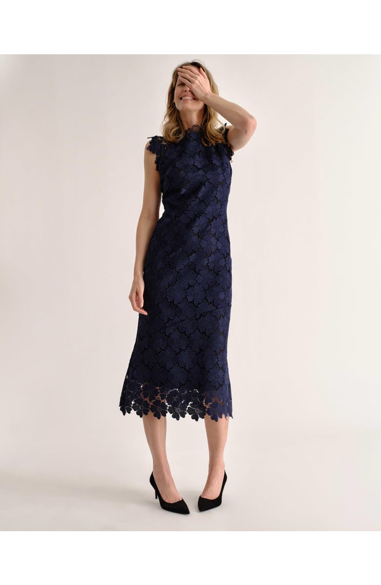 Cartolina Palma Dress, Alternate, color, Midnight Blue