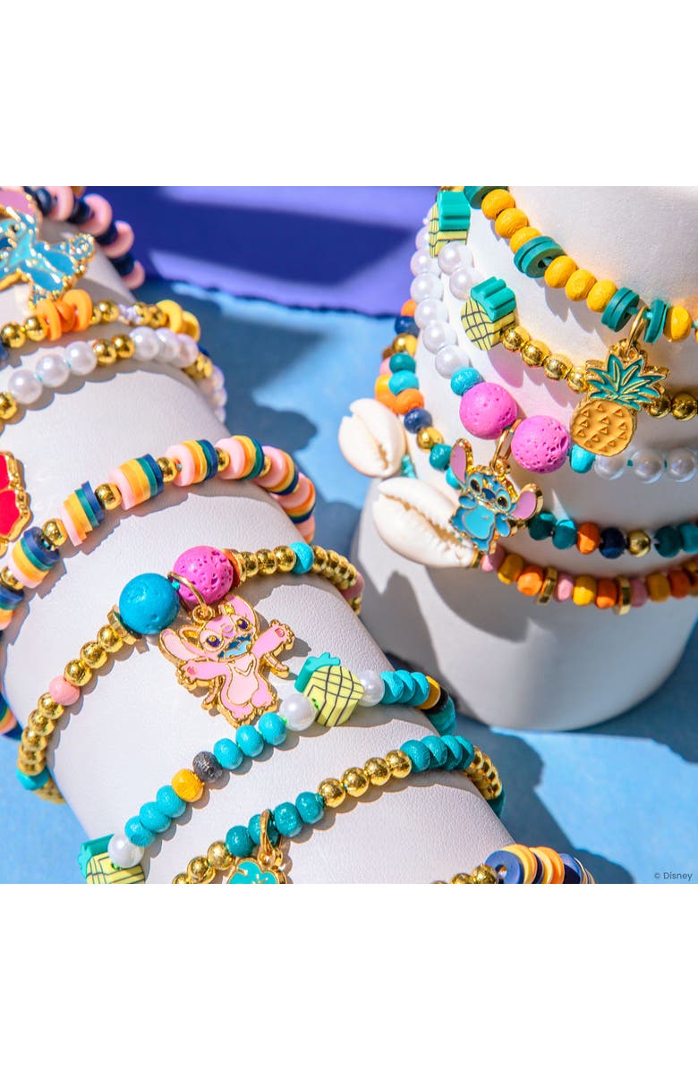 Fashion Angels Disney Stitch Diy Jewelry Design Kit, Craft & Make 10 Bracelets, Alternate, color, Multicolored