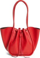 Proenza Schouler Large Ruched Leather Tote