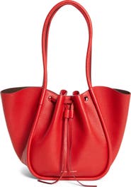 Proenza Schouler Large Ruched Leather Tote
