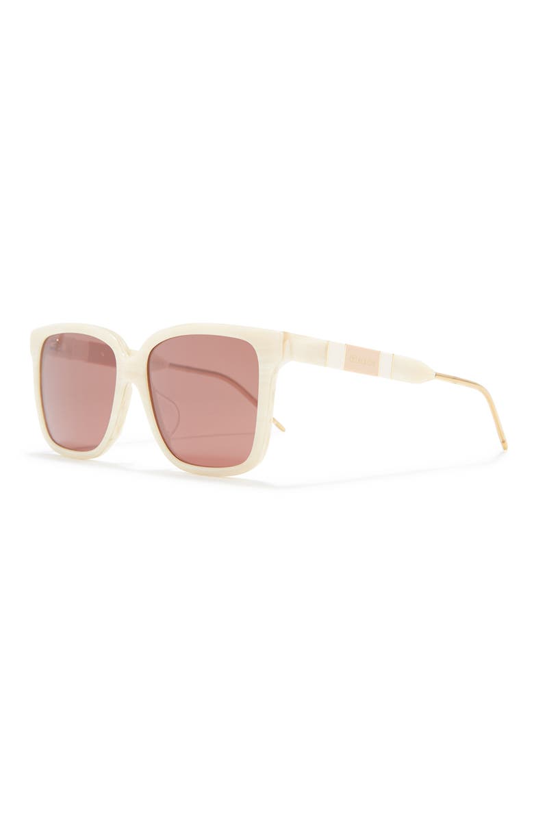 Gucci 56mm Square Sunglasses, Alternate, color,