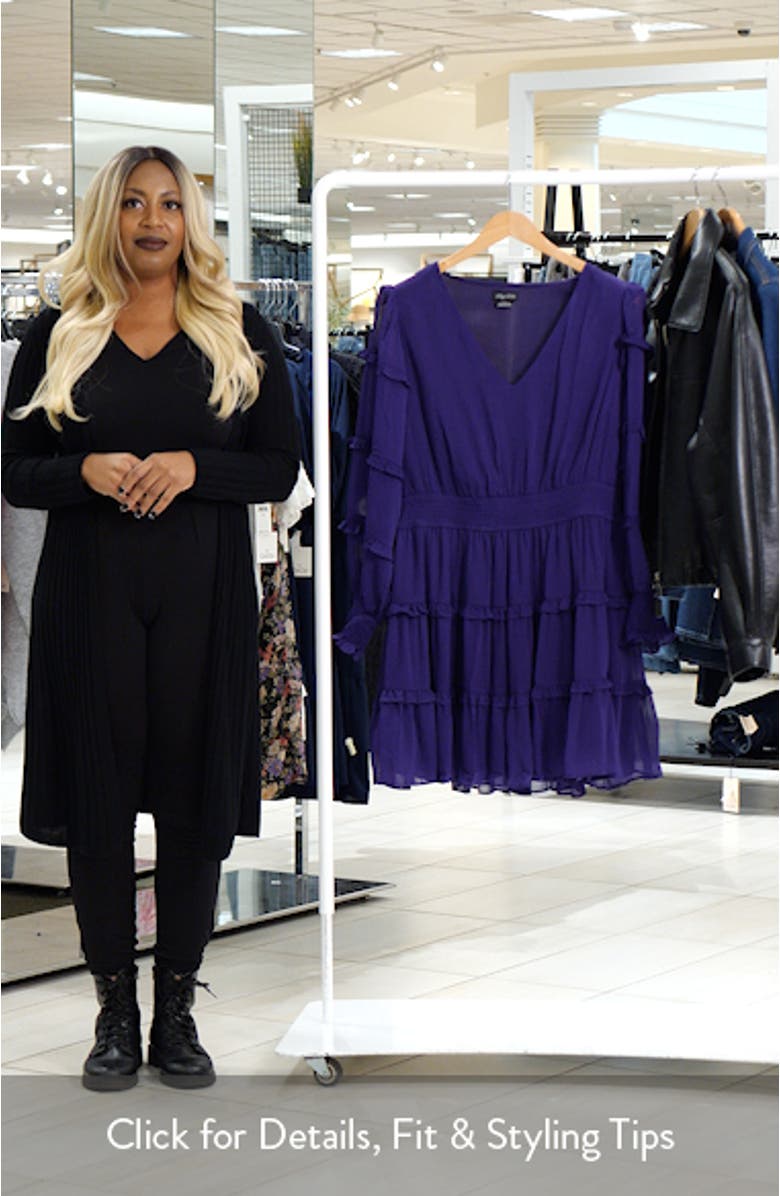 Daisy June Tiered Long Sleeve Dress, sales video thumbnail