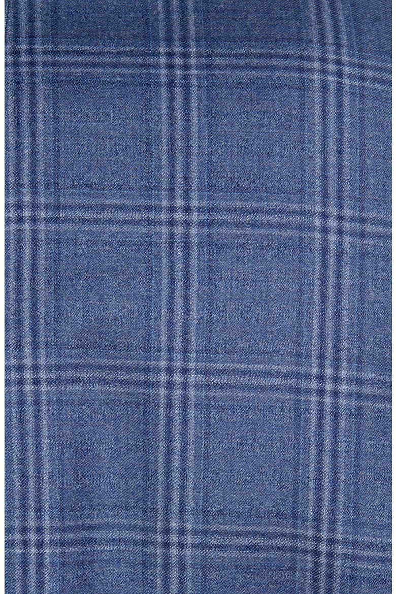 Classic Fit Plaid Wool Sport Coat, Alternate, color, LIGHT BLUE