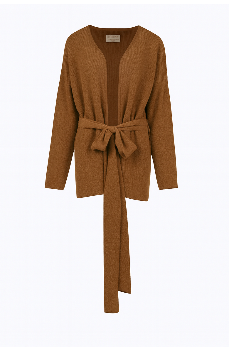 Alexandra Bueno Cherry Fluffy Knit Cardigan, Main, color, 